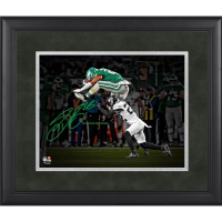Saquon Barkley Eagles  Custom Framed Spotlight Photo at PristineAuction.com