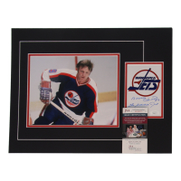 Bobby Hull Signed 12x17 Custom Matted Cut Display with Photo Inscribed "The Golden Jet" (JSA) at PristineAuction.com