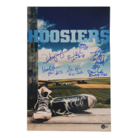 Hoosiers Cast Signed 12x18 Photo By (7) Including Maris Valainis, Wade Schenck, & Brad Boyle With Character Name Inscriptions (Beckett) at PristineAuction.com