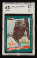 Barry Bonds 1986 Donruss Rookies #11 RC (BCCG 10) at PristineAuction.com