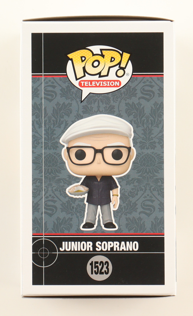 Dominic Chianese Signed "The Sopranos" #1523 Junior Soprano Funko Pop! Vinyl Figure (Beckett) at PristineAuction.com Dominic Chianese Signed "The Sopranos" #1523 Junior Soprano Funko Pop! Vinyl Figure (Beckett) at PristineAuction.com