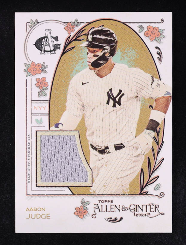 Aaron Judge 2024 Topps Allen and Ginter Relics #AGRAJU B at PristineAuction.com Aaron Judge 2024 Topps Allen and Ginter Relics #AGRAJU B at PristineAuction.com