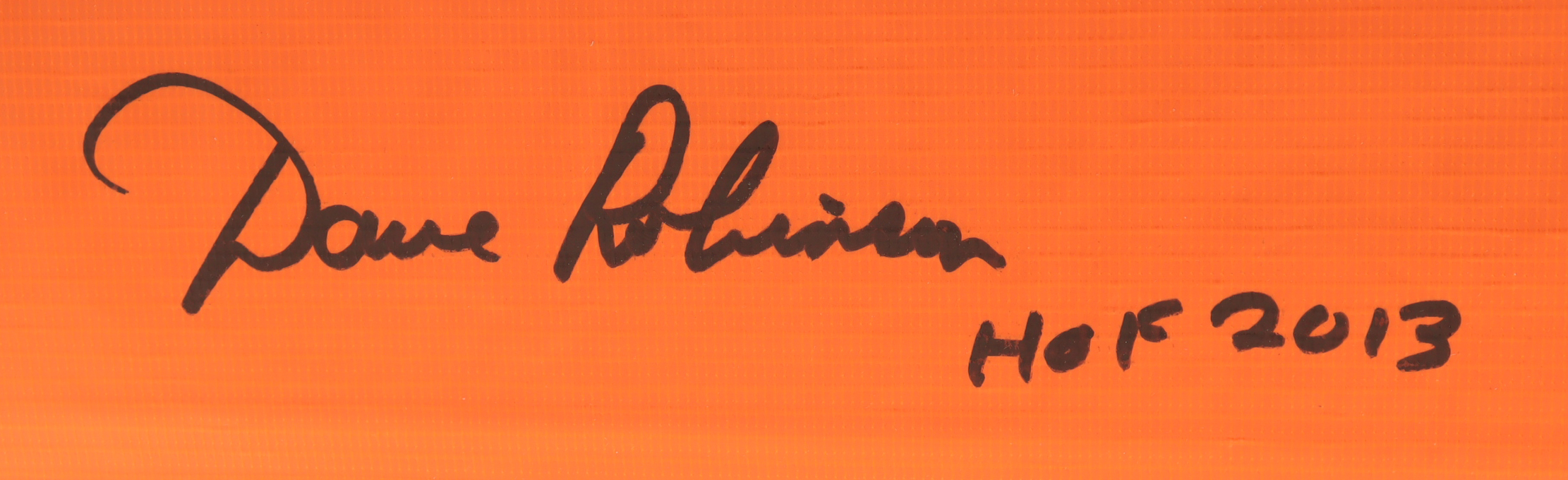 Dave Robinson Signed Full-Size Football Pylon Inscribed "HOF 2013" (JSA) at PristineAuction.com Dave Robinson Signed Full-Size Football Pylon Inscribed "HOF 2013" (JSA) at PristineAuction.com