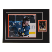 Patrick Marleau Signed 12x17 Custom Matted Sports Card Display with Photo (JSA) at PristineAuction.com