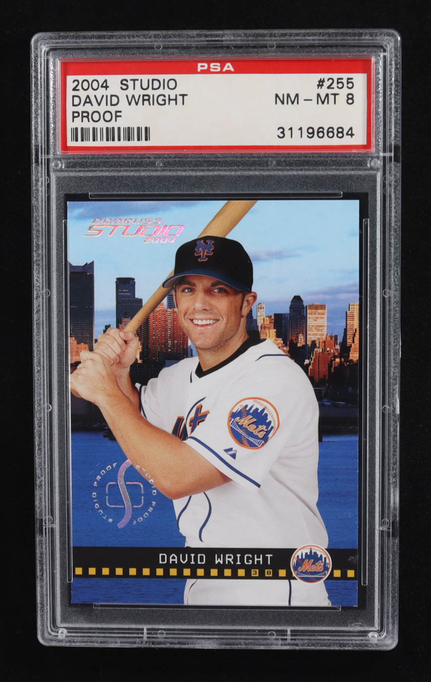 David Wright 2004 Studio Proofs Silver #255 #084/100 (PSA 8) at PristineAuction.com David Wright 2004 Studio Proofs Silver #255 #084/100 (PSA 8) at PristineAuction.com