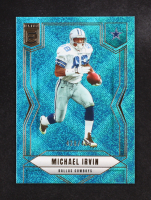 Michael Irvin 2025 Elite Teal Matrix #75 #428/499 at PristineAuction.com
