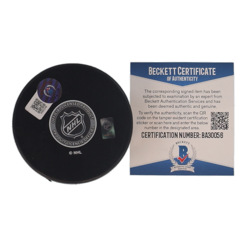 Wyatt Johnston Signed Stars Logo Hockey Puck (Beckett) at PristineAuction.com Wyatt Johnston Signed Stars Logo Hockey Puck (Beckett) at PristineAuction.com