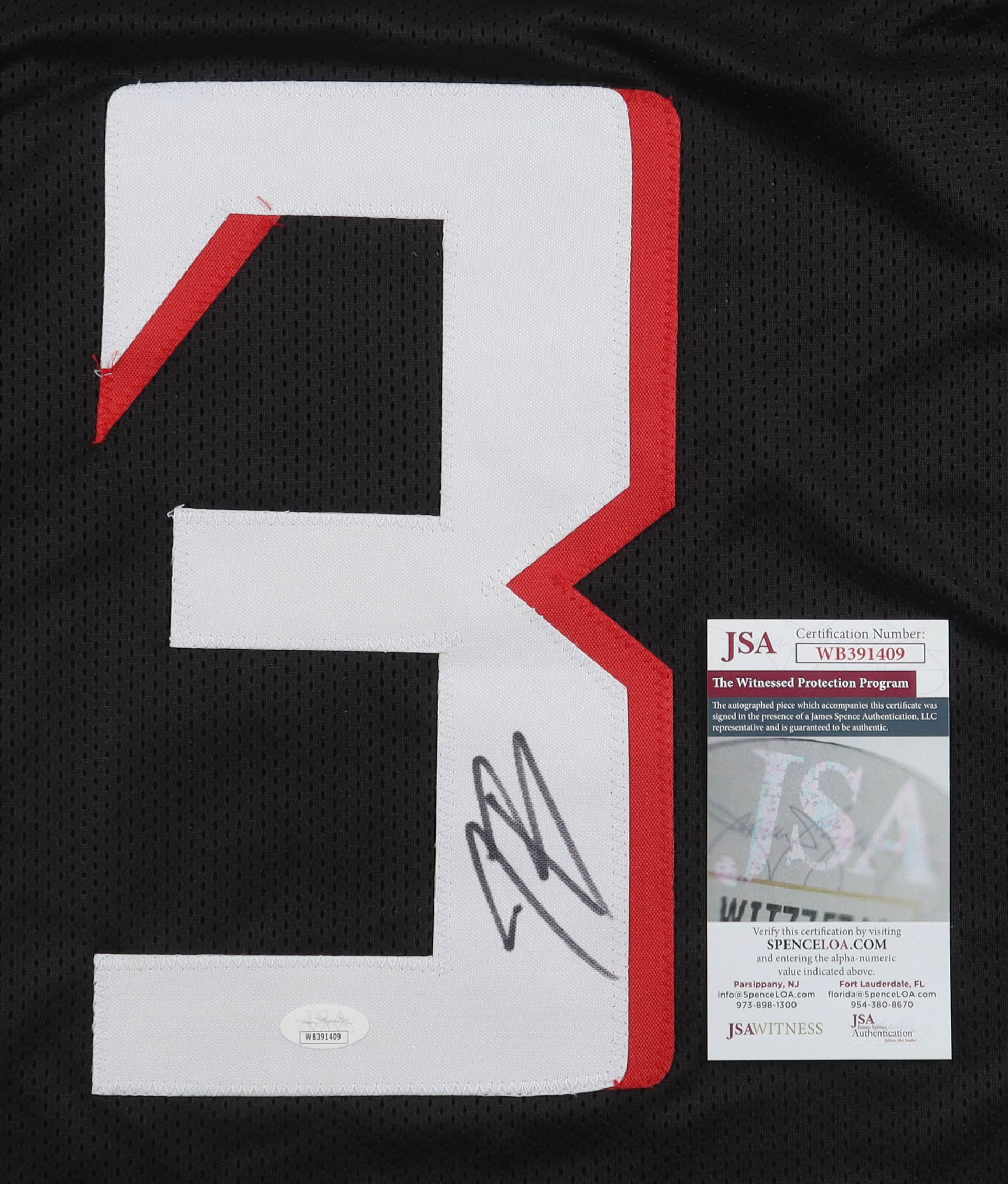 Jessie Bates III Signed Jersey (JSA) at PristineAuction.com Jessie Bates III Signed Jersey (JSA) at PristineAuction.com
