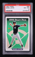 Derek Jeter 1993 Topps 92' Draft Pick #98 RC (PSA 8) at PristineAuction.com