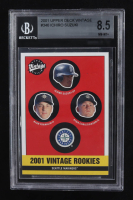 Ichiro Suzuki / Ryan Franklin / Ryan Christianson 2001 Upper Deck Vintage #346 RC (BGS 8.5) at PristineAuction.com