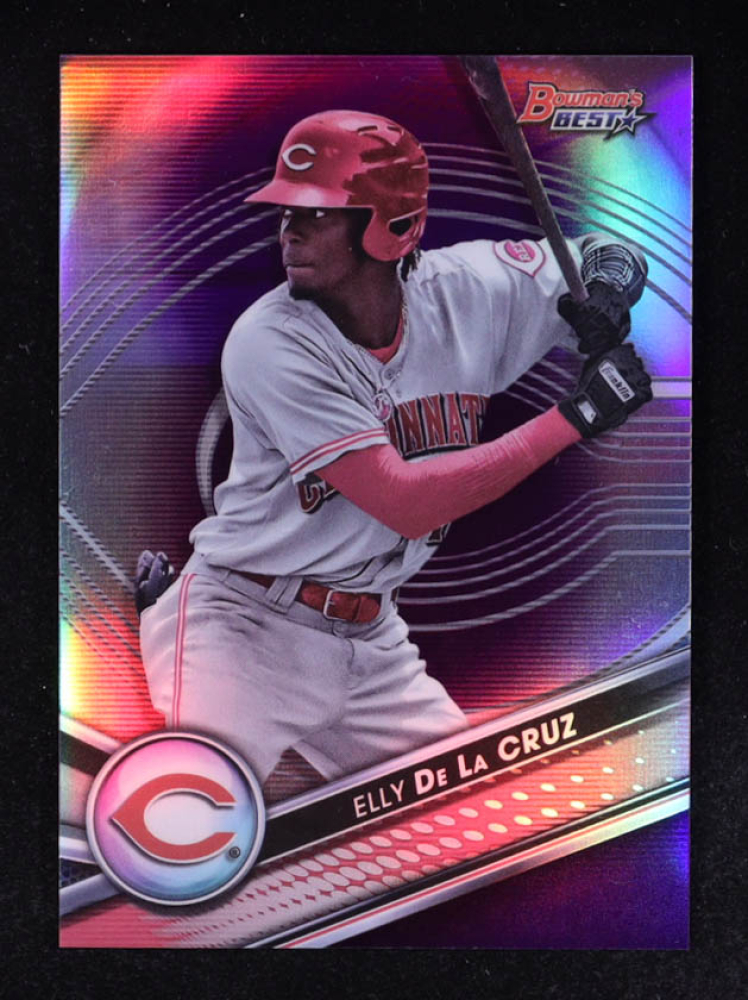 Elly De La Cruz 2022 Bowman's Best Top Prospects Purple Refractors #TP17 #082/250 RC