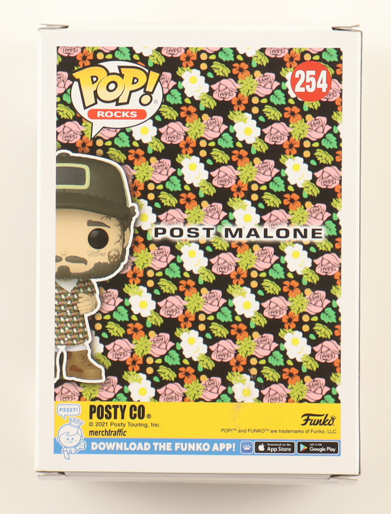 Post Malone Signed #254 Funko Pop! Vinyl Figure (ACOA) at PristineAuction.com Post Malone Signed #254 Funko Pop! Vinyl Figure (ACOA) at PristineAuction.com