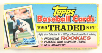 1989 Topps Traded Baseball Complete Set of (132) Cards with Ken Griffey Jr. #41T RC, Randy Johnson #57T, Kenny Rogers #104T RC, Nolan Ryan #106T at PristineAuction.com