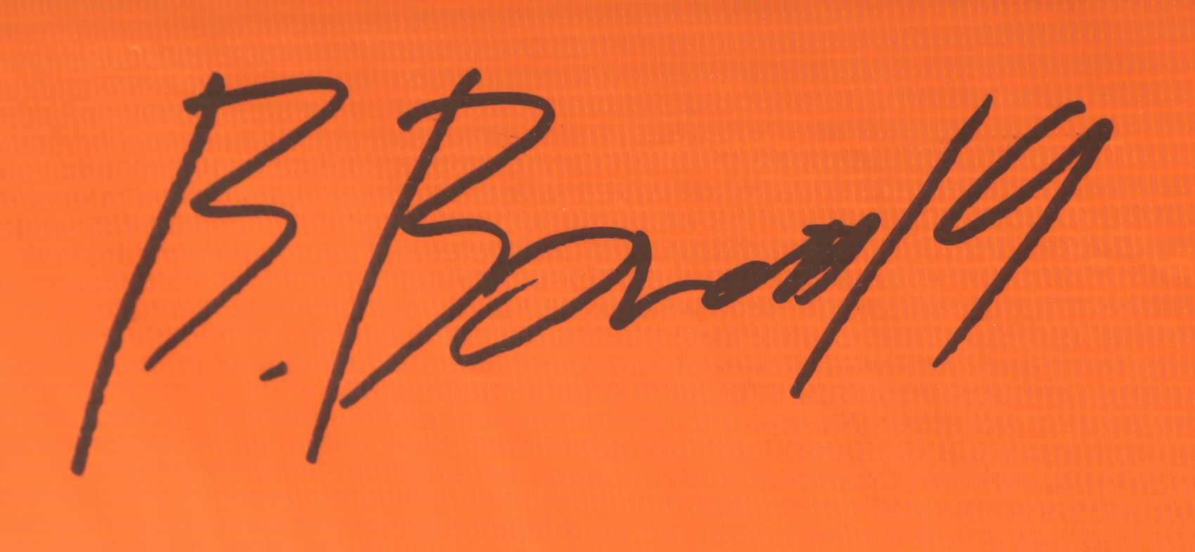 Brock Bowers Signed Full-Size Football Pylon (Beckett) at PristineAuction.com Brock Bowers Signed Full-Size Football Pylon (Beckett) at PristineAuction.com