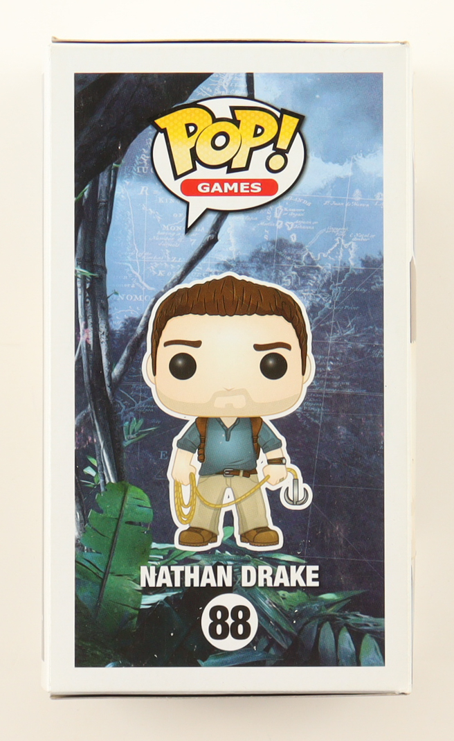Nolan North Signed "Uncharted 4: A Thief's End" #88 Nathan Drake Funko Pop! Vinyl Figure (ACOA) at PristineAuction.com Nolan North Signed "Uncharted 4: A Thief's End" #88 Nathan Drake Funko Pop! Vinyl Figure (ACOA) at PristineAuction.com