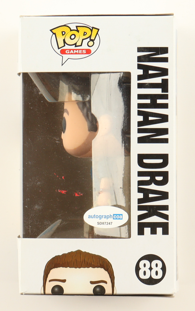 Nolan North Signed "Uncharted 4: A Thief's End" #88 Nathan Drake Funko Pop! Vinyl Figure (ACOA) at PristineAuction.com Nolan North Signed "Uncharted 4: A Thief's End" #88 Nathan Drake Funko Pop! Vinyl Figure (ACOA) at PristineAuction.com