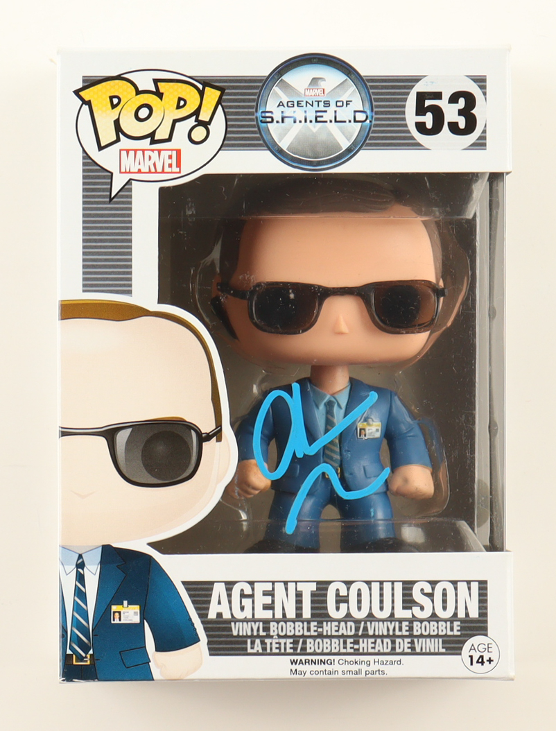 Clark Gregg Signed "Agents of S.H.I.E.L.D" #53 Agent Coulson Funko Pop! Vinyl Figure (ACOA) at PristineAuction.com Clark Gregg Signed "Agents of S.H.I.E.L.D" #53 Agent Coulson Funko Pop! Vinyl Figure (ACOA) at PristineAuction.com
