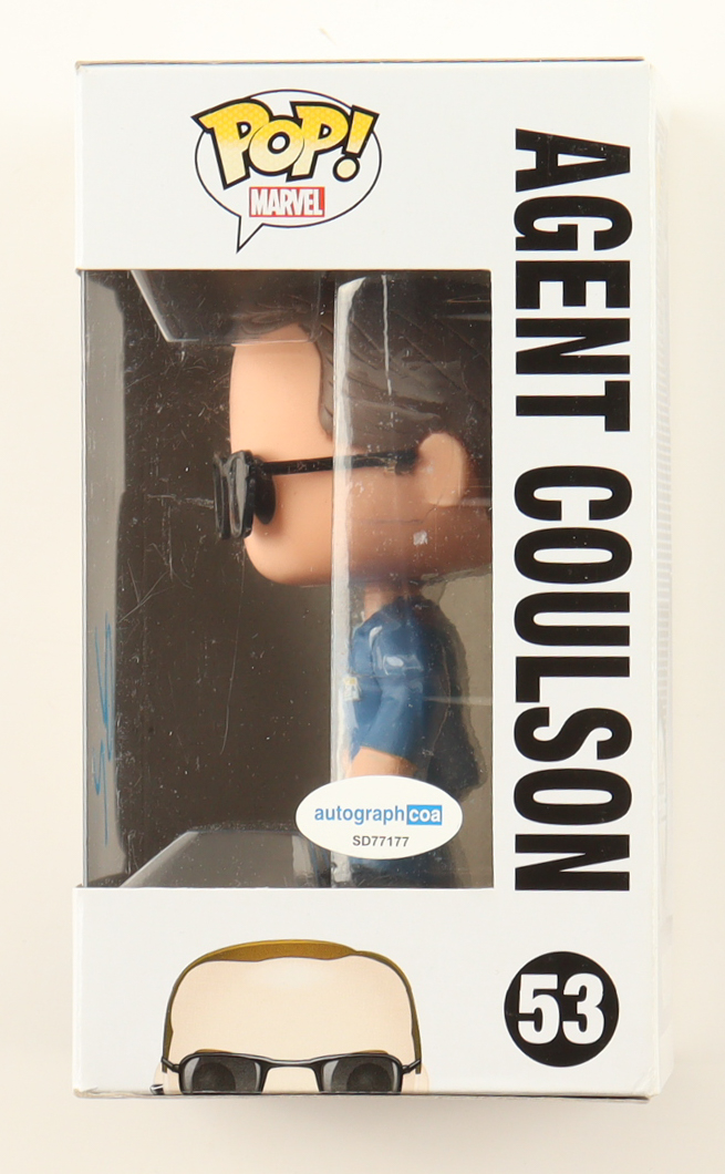 Clark Gregg Signed "Agents of S.H.I.E.L.D" #53 Agent Coulson Funko Pop! Vinyl Figure (ACOA) at PristineAuction.com Clark Gregg Signed "Agents of S.H.I.E.L.D" #53 Agent Coulson Funko Pop! Vinyl Figure (ACOA) at PristineAuction.com