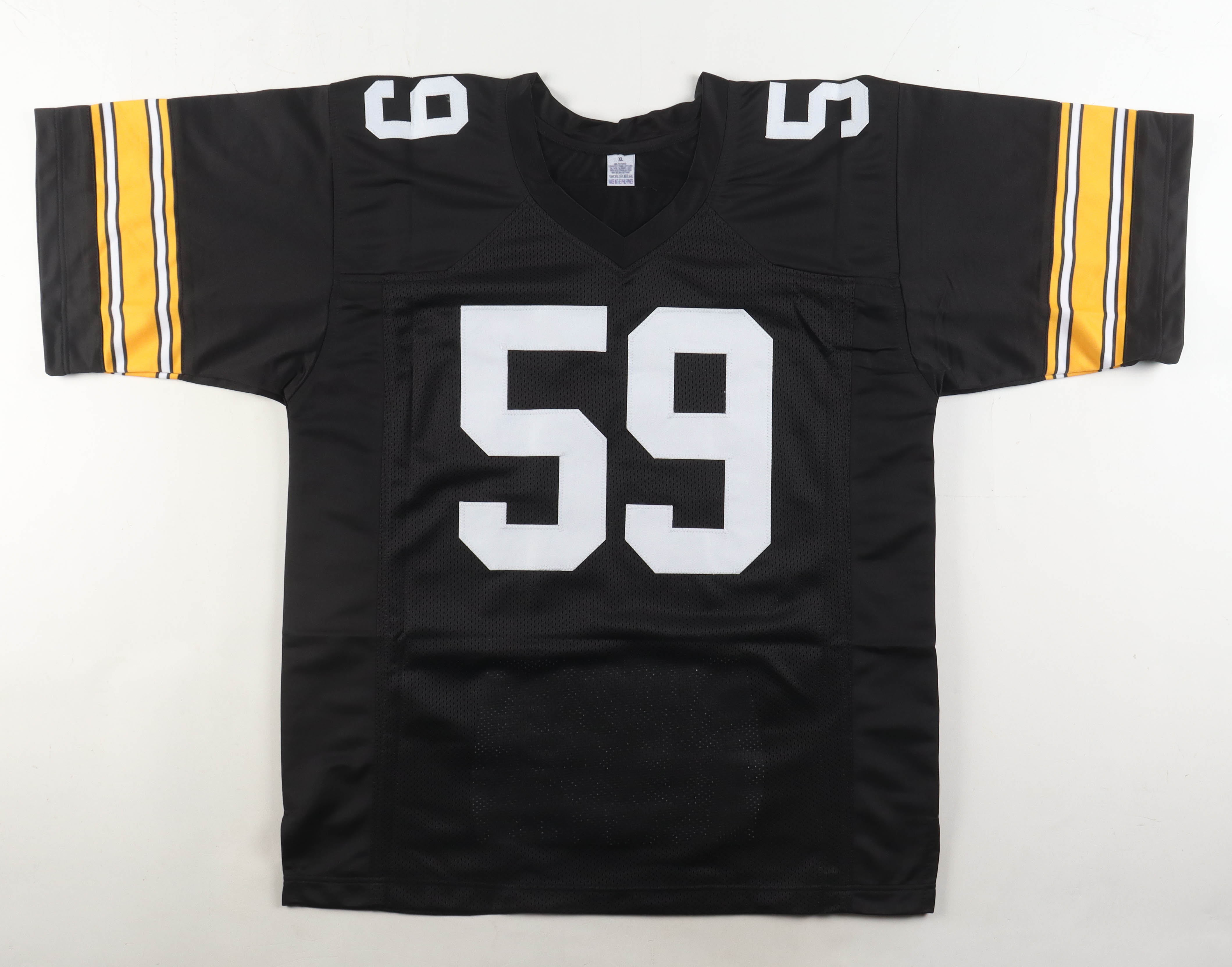 Jack Ham Signed Career Highlight Stat Jersey Inscribed "HOF 88" (JSA) at PristineAuction.com Jack Ham Signed Career Highlight Stat Jersey Inscribed "HOF 88" (JSA) at PristineAuction.com