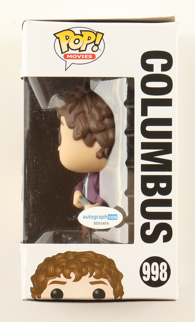 Jesse Eisenberg Signed "Zombieland" #998 Columbus Funko Pop! Vinyl Figure (ACOA) at PristineAuction.com Jesse Eisenberg Signed "Zombieland" #998 Columbus Funko Pop! Vinyl Figure (ACOA) at PristineAuction.com