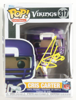 Cris Carter Signed Vikings #317 Funko Pop! Vinyl Figure (Schwartz) at PristineAuction.com