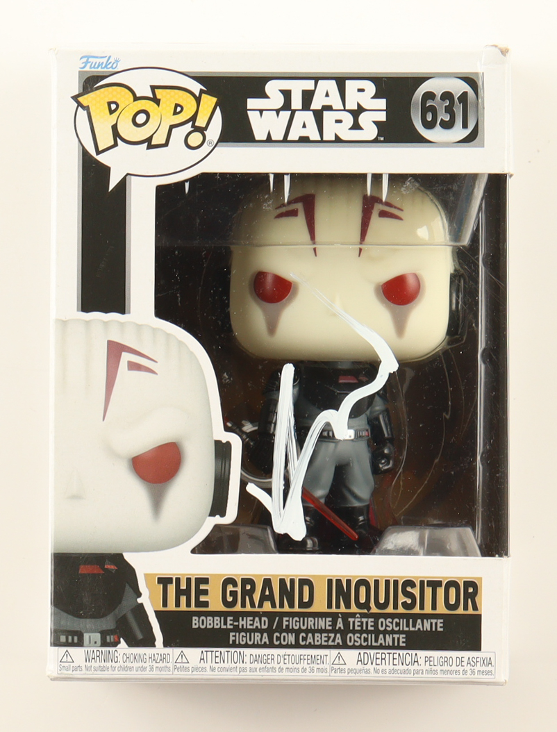 Rupert Friend Signed "STAR WARS" #631 The Grand Inquisitor Funko Pop! Vinyl Figure (ACOA) at PristineAuction.com Rupert Friend Signed "STAR WARS" #631 The Grand Inquisitor Funko Pop! Vinyl Figure (ACOA) at PristineAuction.com