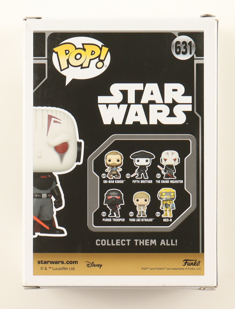 Rupert Friend Signed "STAR WARS" #631 The Grand Inquisitor Funko Pop! Vinyl Figure (ACOA) at PristineAuction.com Rupert Friend Signed "STAR WARS" #631 The Grand Inquisitor Funko Pop! Vinyl Figure (ACOA) at PristineAuction.com