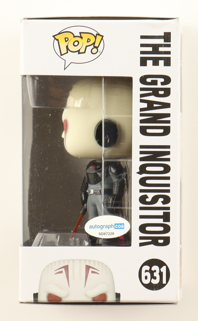 Rupert Friend Signed "STAR WARS" #631 The Grand Inquisitor Funko Pop! Vinyl Figure (ACOA) at PristineAuction.com Rupert Friend Signed "STAR WARS" #631 The Grand Inquisitor Funko Pop! Vinyl Figure (ACOA) at PristineAuction.com