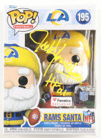 Jack Youngblood Signed Rams #195 Rams Santa Funko Pop! Vinyl Figure Inscribed "HF 01" (Schwartz) at PristineAuction.com