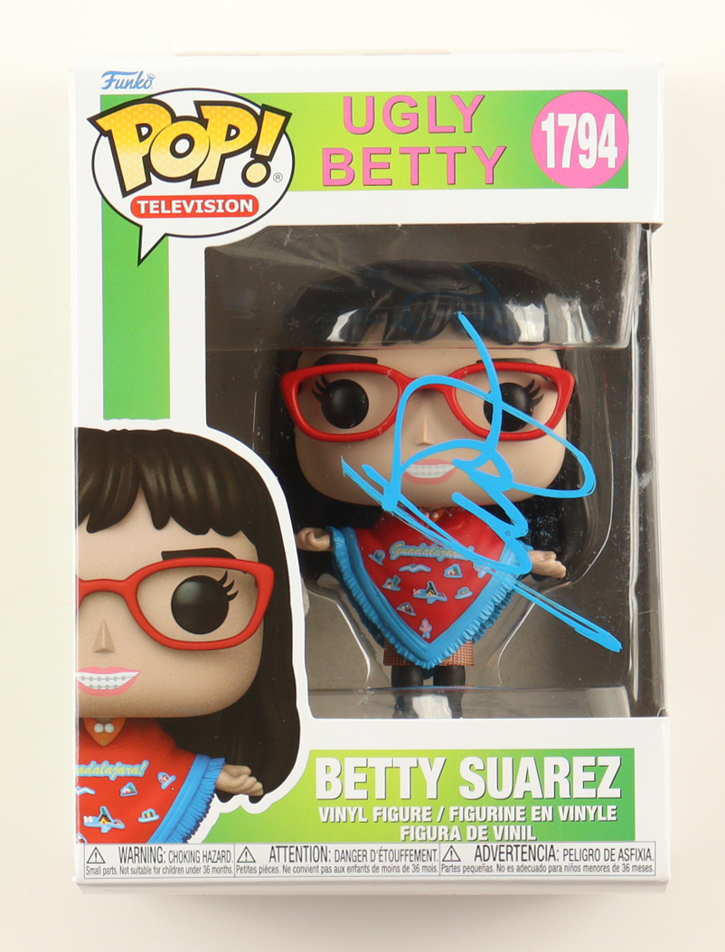 America Ferrera Signed "Ugly Betty" #1794 Betty Suarez Funko Pop! Vinyl Figure (ACOA) at PristineAuction.com America Ferrera Signed "Ugly Betty" #1794 Betty Suarez Funko Pop! Vinyl Figure (ACOA) at PristineAuction.com