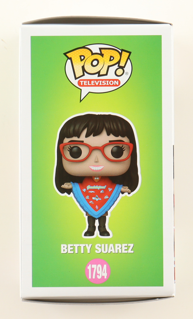 America Ferrera Signed "Ugly Betty" #1794 Betty Suarez Funko Pop! Vinyl Figure (ACOA) at PristineAuction.com America Ferrera Signed "Ugly Betty" #1794 Betty Suarez Funko Pop! Vinyl Figure (ACOA) at PristineAuction.com