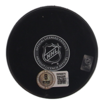 Aleksander Barkov Signed Panthers Logo Hockey Puck (Beckett) at PristineAuction.com Aleksander Barkov Signed Panthers Logo Hockey Puck (Beckett) at PristineAuction.com