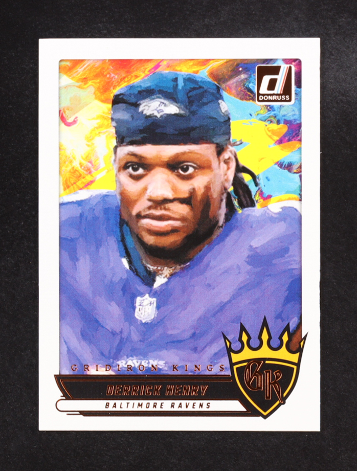 Derrick Henry 2025 Donruss Gridiron Kings #14 at PristineAuction.com Derrick Henry 2025 Donruss Gridiron Kings #14 at PristineAuction.com