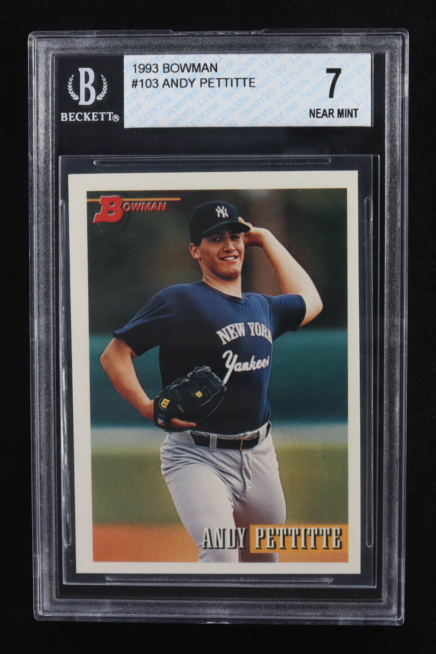Andy Pettitte 1993 Bowman #103 RC (BGS 7) at PristineAuction.com Andy Pettitte 1993 Bowman #103 RC (BGS 7) at PristineAuction.com