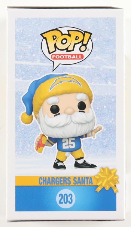 Ryan Leaf Signed Chargers #203 Chargers Santa Funko Pop! Vinyl Figure (Schwartz) at PristineAuction.com Ryan Leaf Signed Chargers #203 Chargers Santa Funko Pop! Vinyl Figure (Schwartz) at PristineAuction.com