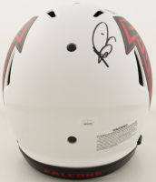 Andre Rison Signed Falcons Full-Size Authentic On-Field Lunar Eclipse Alternate Speed Helmet Inscribed "10K Club" & "Bad Moon" (JSA) at PristineAuction.com