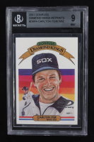 Carlton Fisk 2001 Donruss Diamond Kings Reprints #DKR4 #1221/1982 (BGS 9) at PristineAuction.com