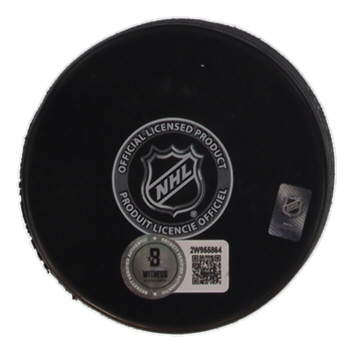 Aleksander Barkov Signed Panthers Logo Hockey Puck (Beckett) at PristineAuction.com Aleksander Barkov Signed Panthers Logo Hockey Puck (Beckett) at PristineAuction.com