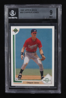 Chipper Jones 1991 Upper Deck #55 RC (BGS 9) at PristineAuction.com