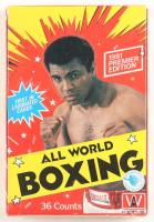 1991 All World Boxing Premiere Edition Box with (36) Packs at PristineAuction.com