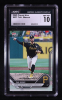 Paul Skenes 2025 Topps Now #531 (CGC 10) at PristineAuction.com