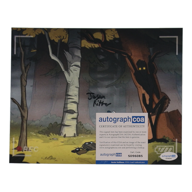 Jason Ritter Signed "Gravity Falls" 8x10 Photo (ACOA) at PristineAuction.com Jason Ritter Signed "Gravity Falls" 8x10 Photo (ACOA) at PristineAuction.com