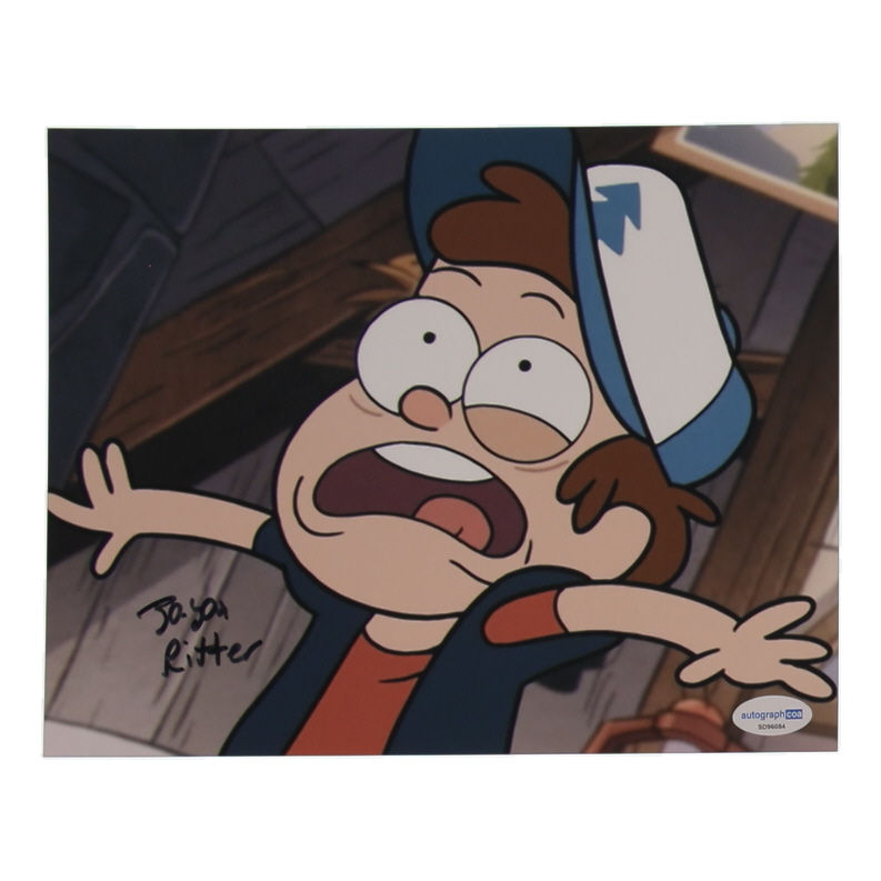 Jason Ritter Signed "Gravity Falls" 8x10 Photo (ACOA) at PristineAuction.com Jason Ritter Signed "Gravity Falls" 8x10 Photo (ACOA) at PristineAuction.com