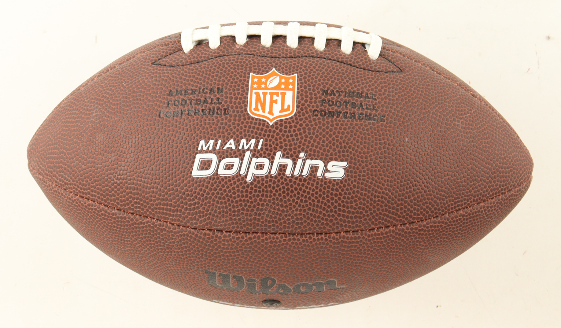 Malik Washington Signed Dolphins Logo Football Inscribed "Fins Up!" (JSA) at PristineAuction.com Malik Washington Signed Dolphins Logo Football Inscribed "Fins Up!" (JSA) at PristineAuction.com