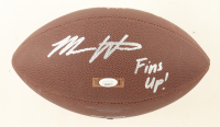 Malik Washington Signed Dolphins Logo Football Inscribed "Fins Up!" (JSA) at PristineAuction.com