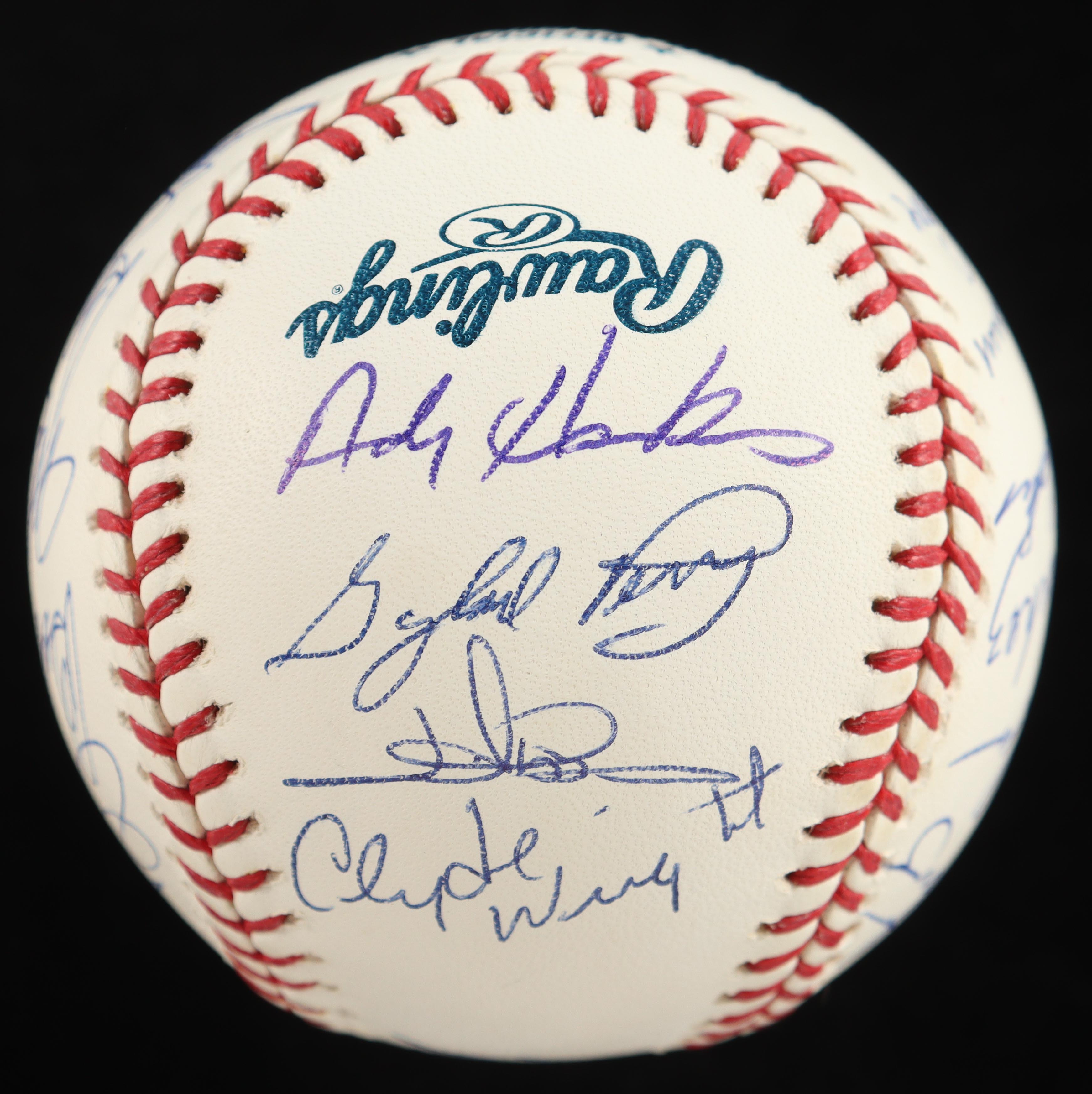 Nolan Ryan, Bob Feller, Jim Palmer, Dave Cone | No Hitter Pitchers OML Baseball Signed By (21) (AIV) at PristineAuction.com Nolan Ryan, Bob Feller, Jim Palmer, Dave Cone | No Hitter Pitchers OML Baseball Signed By (21) (AIV) at PristineAuction.com