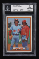 Pete Rose / Mike Schmidt 1982 Donruss #585 Phillies Finest (BGS 8) at PristineAuction.com