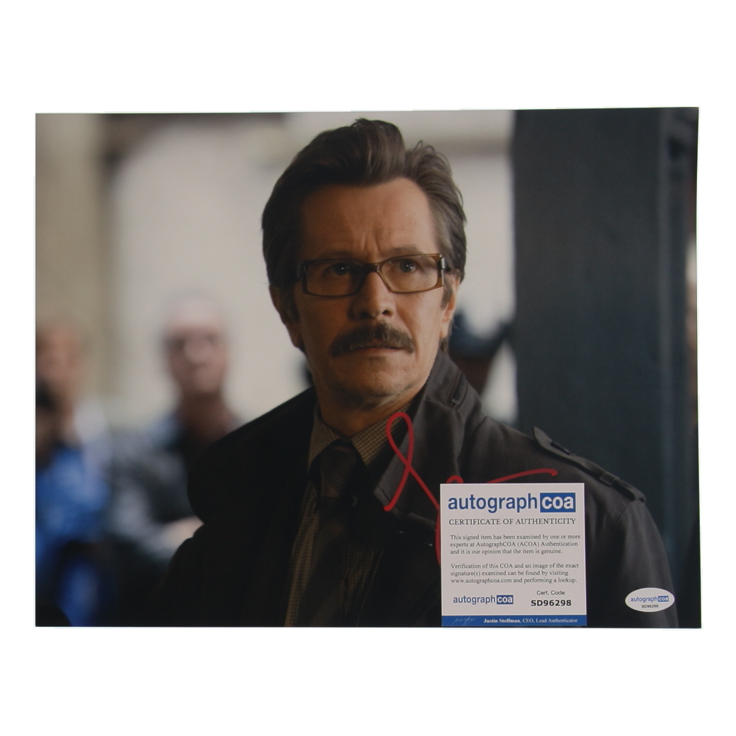 Gary Oldman Signed "The Dark Knight" 11x14 Photo (ACOA) at PristineAuction.com Gary Oldman Signed "The Dark Knight" 11x14 Photo (ACOA) at PristineAuction.com