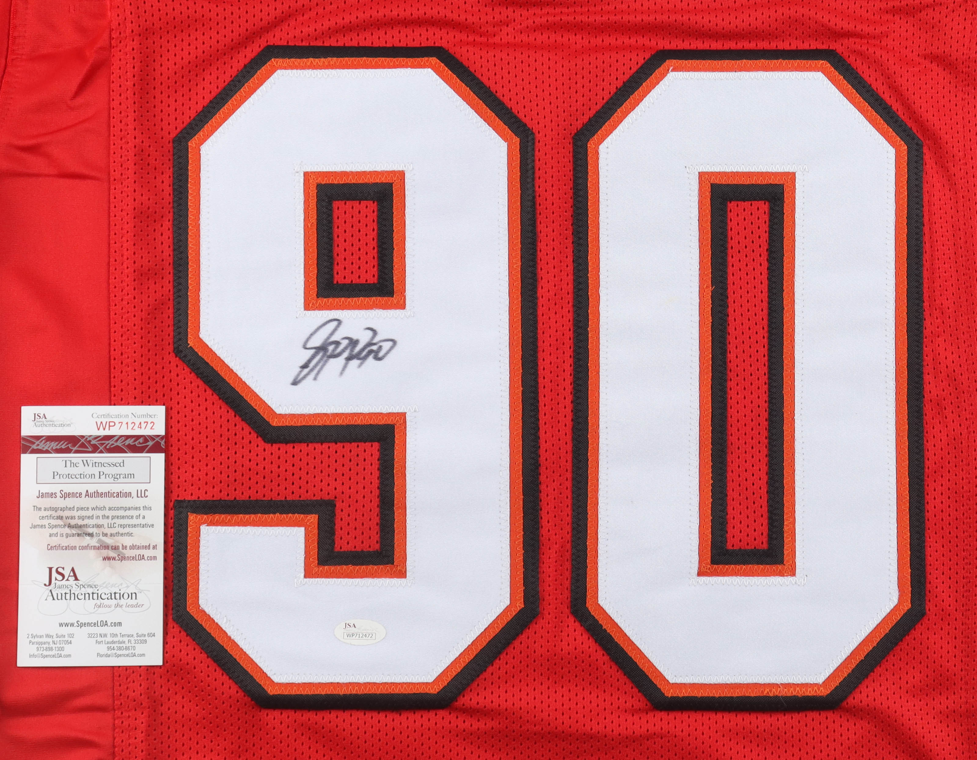 Jason Pierre-Paul Signed Jersey (JSA) at PristineAuction.com Jason Pierre-Paul Signed Jersey (JSA) at PristineAuction.com