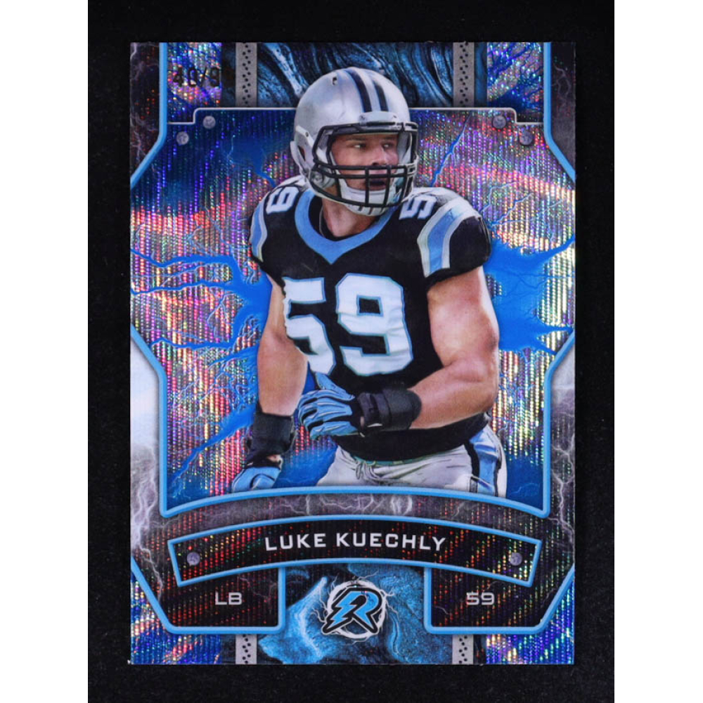 Luke Kuechly 2024 Topps Resurgence Blue Surge #11 #40/99 at PristineAuction.com